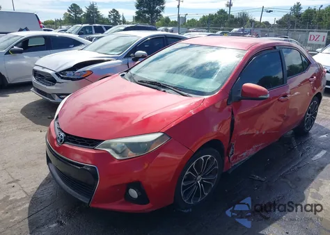2014 Toyota Corolla S Plus from USA, damaged, VIN 2T1BURHE8EC121910